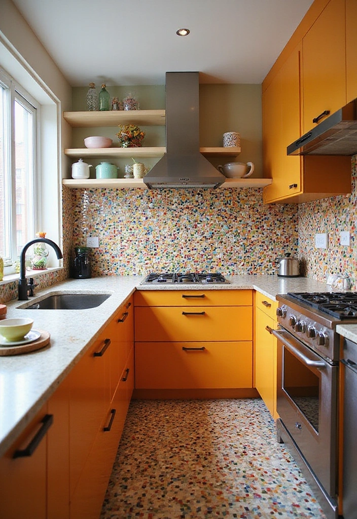 20 Stunning Textured Wall Ideas That Will Transform Your Space (You Won't Believe #8!) - 11. Mosaic Tiles