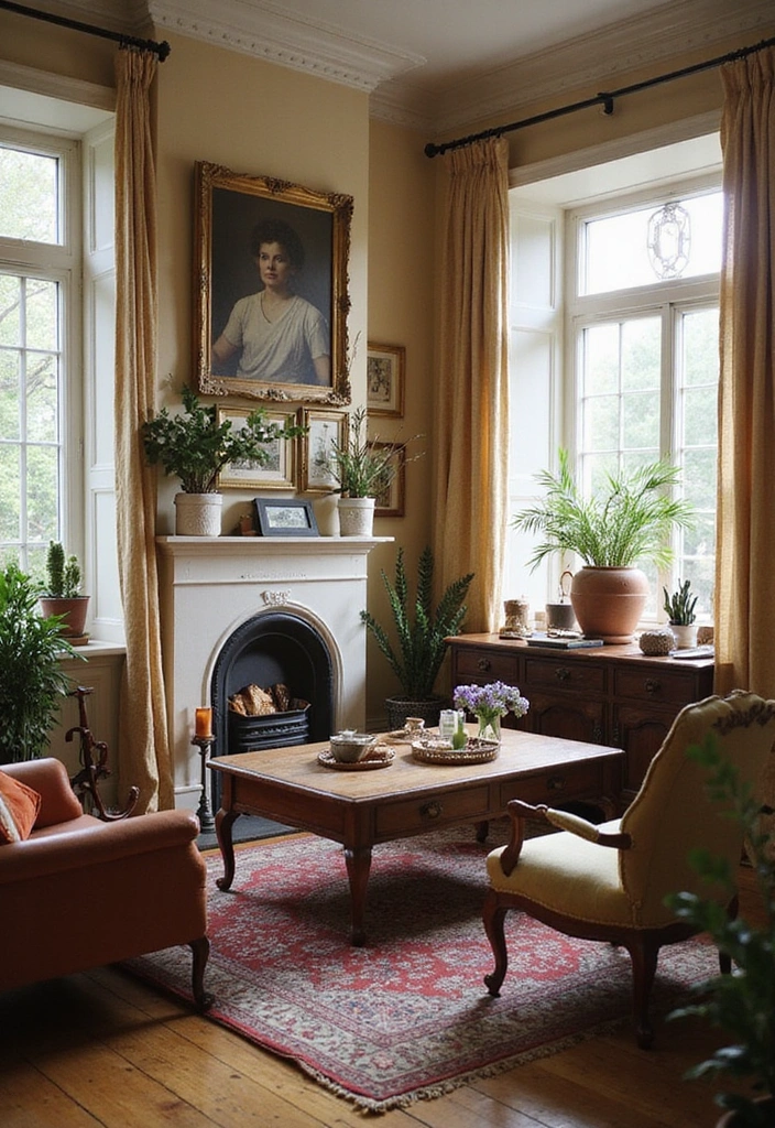 50 Living Room Ideas That Will Transform Your Space (Wait Until You See #27!) - 11. Vintage Finds
