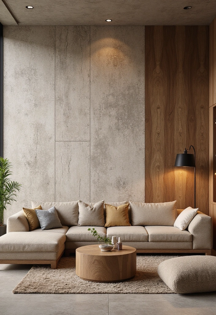 50 Living Room Ideas That Will Transform Your Space (Wait Until You See #27!) - 13. Textured Wall Treatments