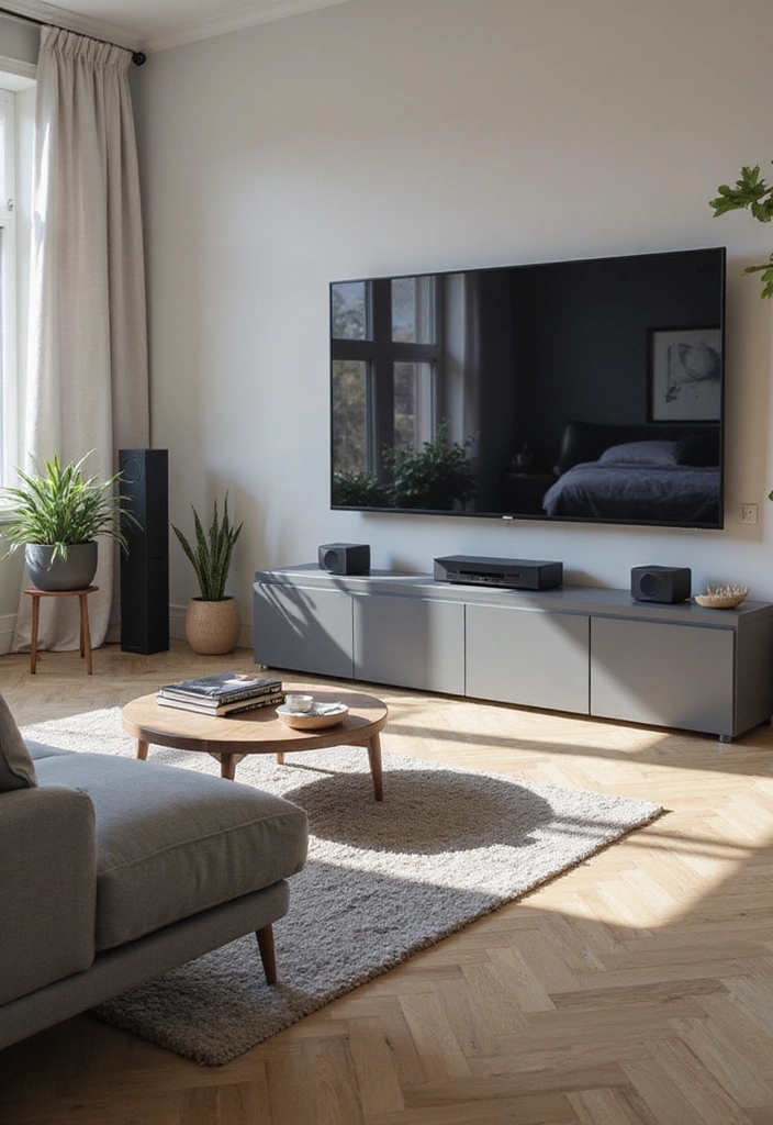 50 Living Room Ideas That Will Transform Your Space (Wait Until You See #27!) - 15. Tech-Savvy Spaces
