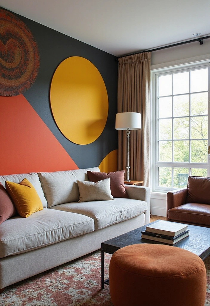 50 Living Room Ideas That Will Transform Your Space (Wait Until You See #27!) - 2. Bold Accent Walls