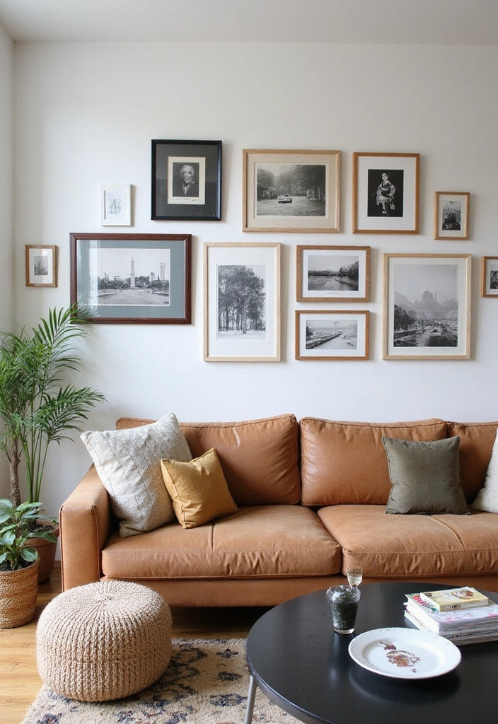 50 Living Room Ideas That Will Transform Your Space (Wait Until You See #27!) - 21. Personalized Art Displays