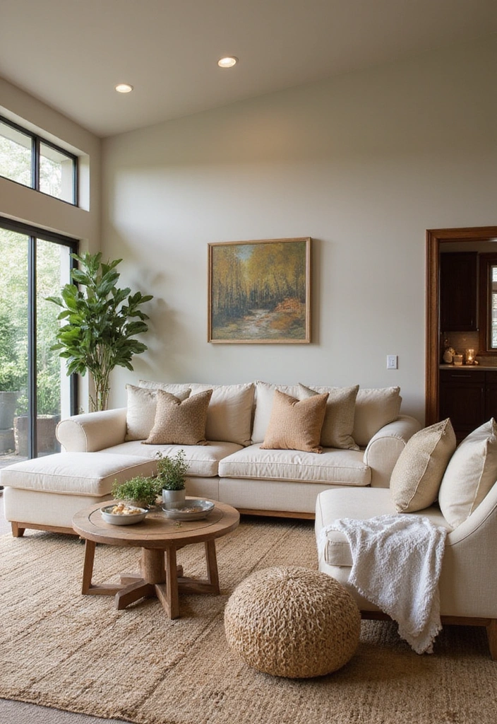 50 Living Room Ideas That Will Transform Your Space (Wait Until You See #27!) - 25. Outdoor-Inspired Living
