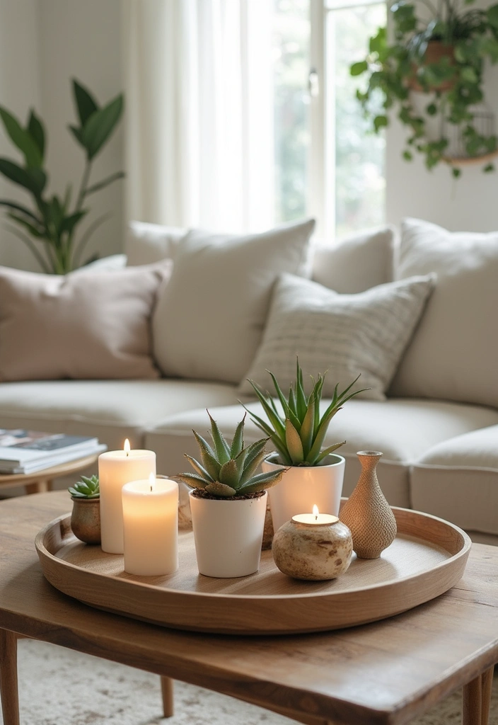 50 Living Room Ideas That Will Transform Your Space (Wait Until You See #27!) - 28. Decorative Trays