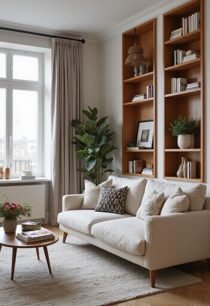 50 Living Room Ideas That Will Transform Your Space (Wait Until You See #27!) - 33. Unique Dividers