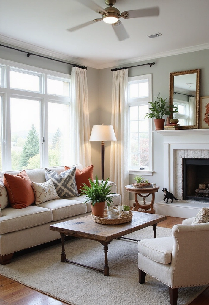 50 Living Room Ideas That Will Transform Your Space (Wait Until You See #27!) - 34. Seasonal Decor Changes