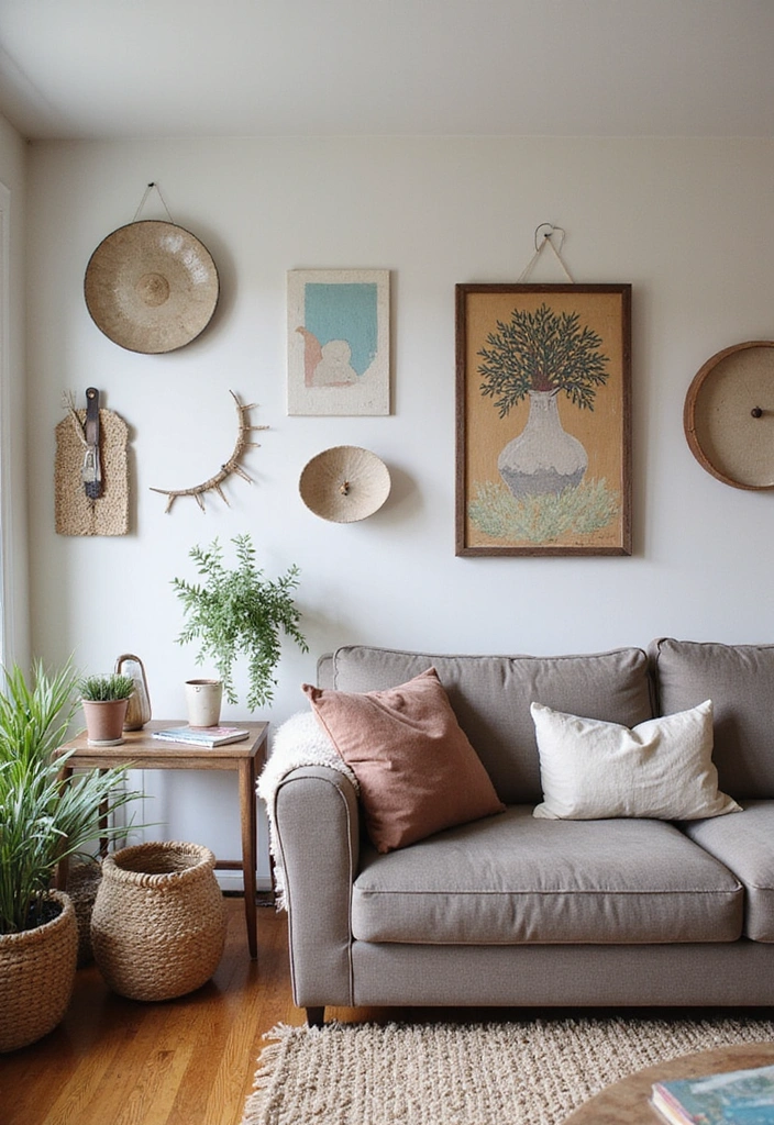 50 Living Room Ideas That Will Transform Your Space (Wait Until You See #27!) - 38. Artistic DIY Projects