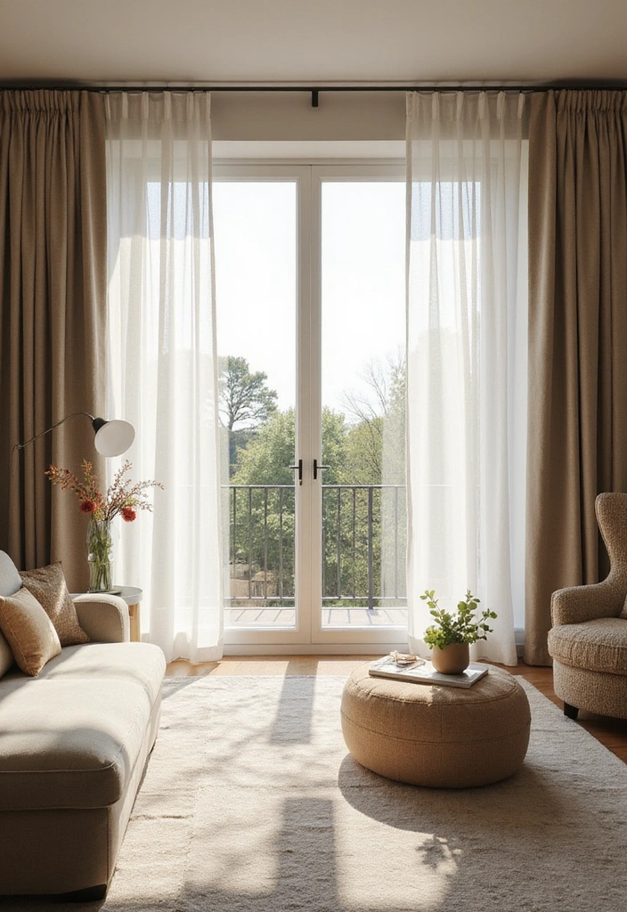 50 Living Room Ideas That Will Transform Your Space (Wait Until You See #27!) - 40. Floor-to-Ceiling Windows