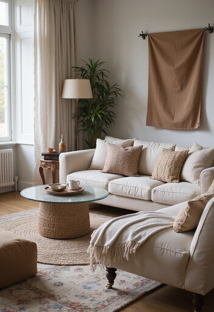 50 Living Room Ideas That Will Transform Your Space (Wait Until You See #27!) - 45. Layered Textures