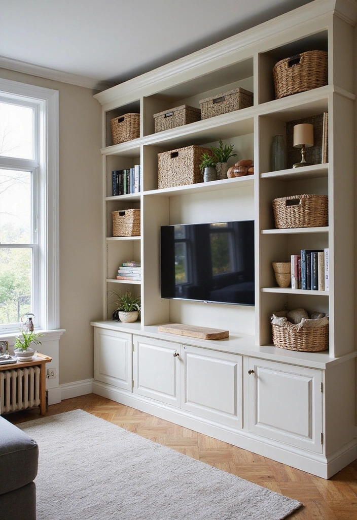 50 Living Room Ideas That Will Transform Your Space (Wait Until You See #27!) - 47. Creative Storage Solutions