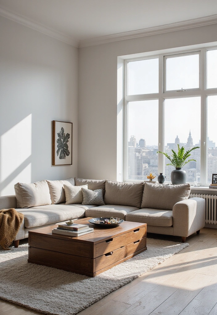 50 Living Room Ideas That Will Transform Your Space (Wait Until You See #27!) - 8. Multi-Functional Furniture