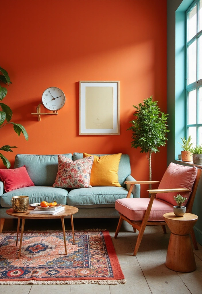 50 Living Room Ideas That Will Transform Your Space (Wait Until You See #27!) - 9. Bold Color Palettes