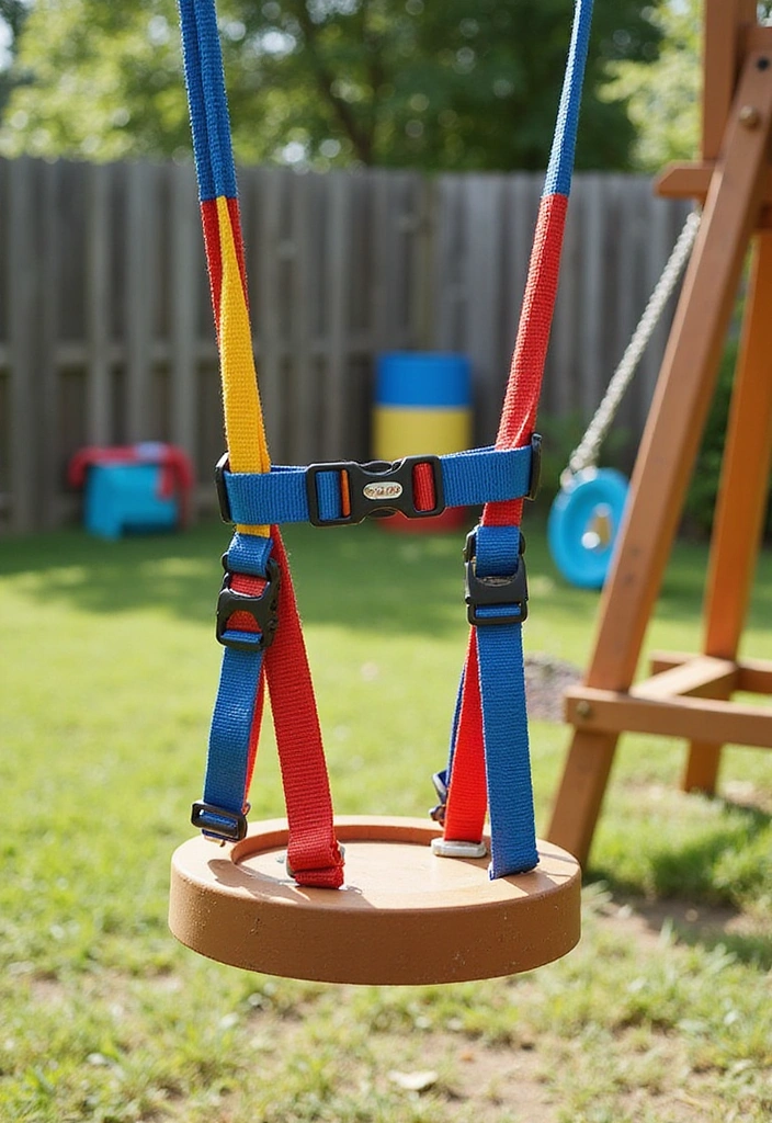 7 Essential Kids Swing Accessories You Didn't Know You Needed (Trust Us, #4 is a Game-Changer!) - 1. Safety Harnesses: The Ultimate Peace of Mind
