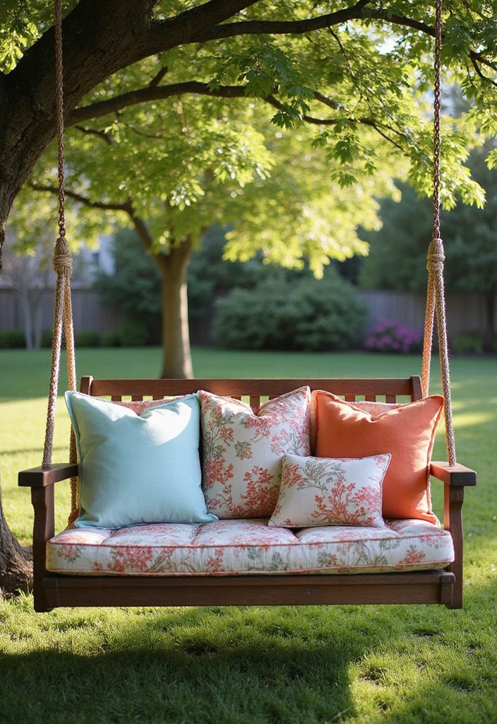7 Essential Kids Swing Accessories You Didn't Know You Needed (Trust Us, #4 is a Game-Changer!) - 2. Swing Seat Cushions: Comfort Meets Style
