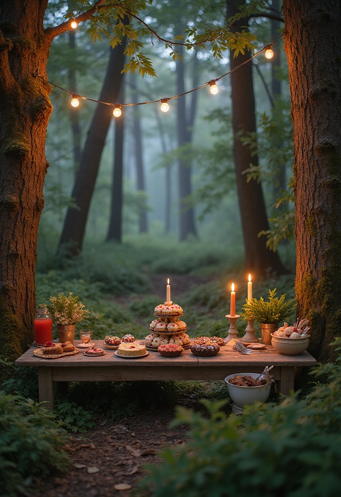8 Unique Themed Garden Party Ideas That Will Make This Summer Unforgettable! - 2. Enchanted Woodland