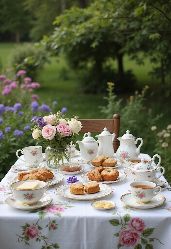8 Unique Themed Garden Party Ideas That Will Make This Summer Unforgettable! - 4. Vintage Tea Party