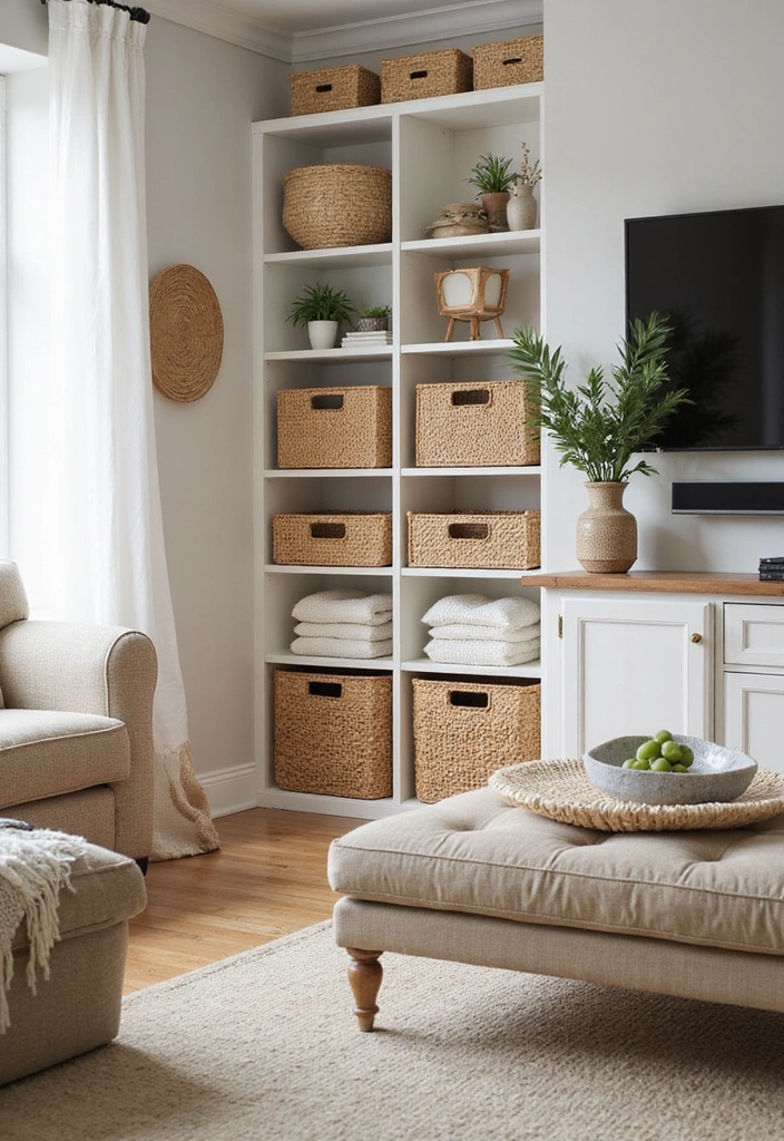 Step By Step: How to Create a Cozy Living Room That Reflects Your Style - 15. Declutter and Organize