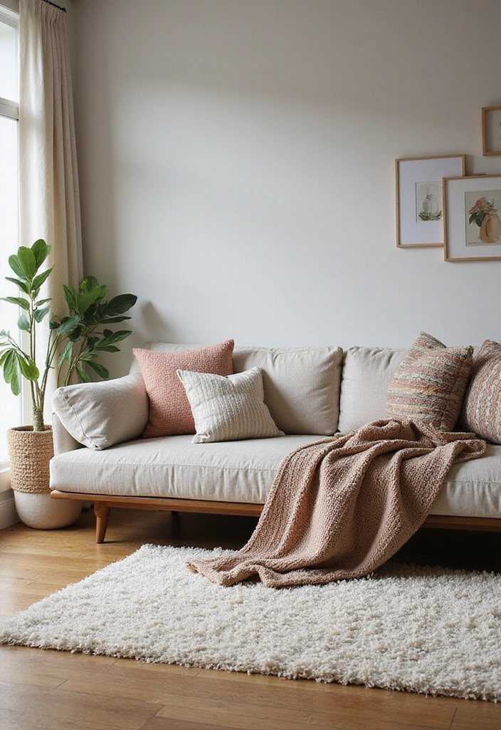 Step By Step: How to Create a Cozy Living Room That Reflects Your Style - 2. Incorporate Layered Textiles