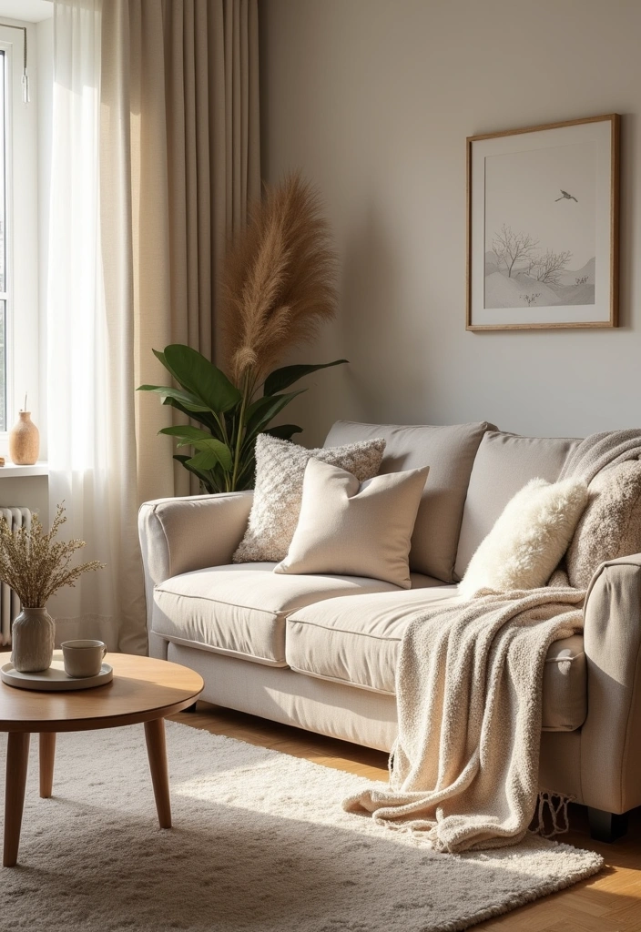 Step By Step: How to Create a Cozy Living Room That Reflects Your Style - 9. Utilize Soft Surfaces
