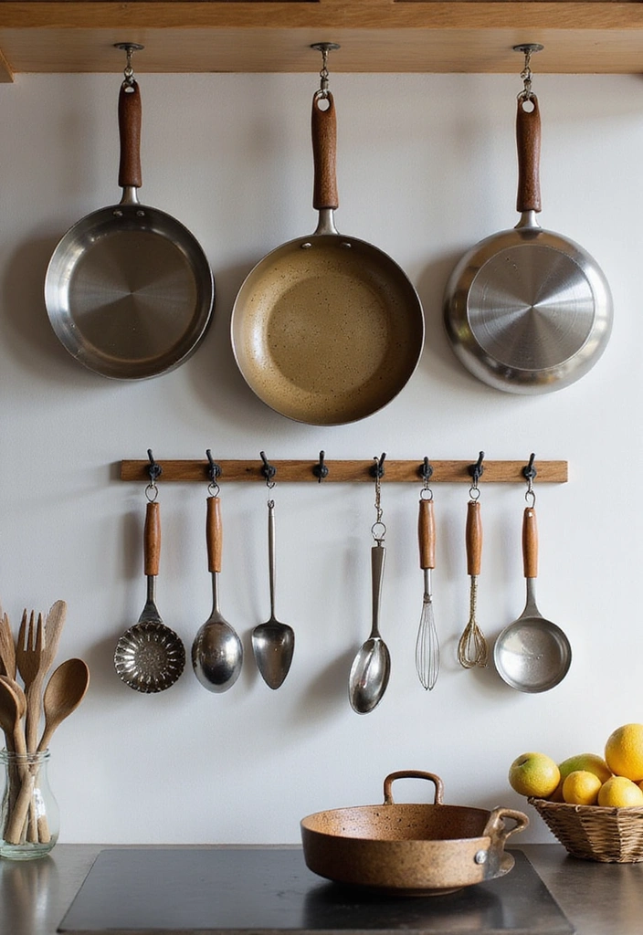 Step By Step: How to Organize Your Kitchen Like a Pro - 6. Hang It Up!