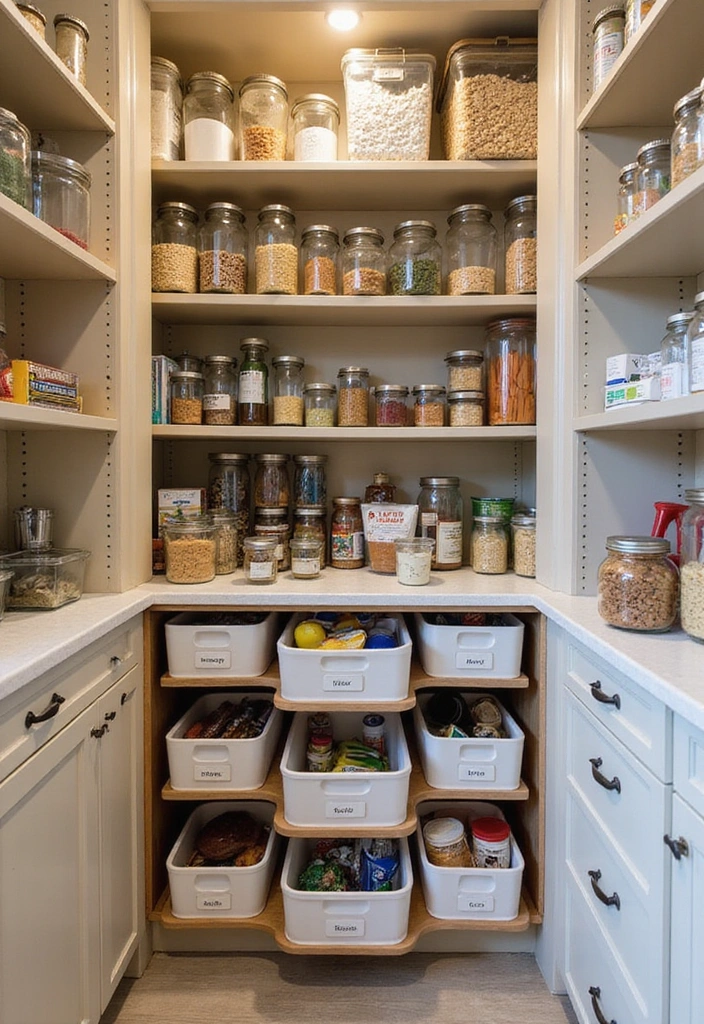 Step By Step: How to Organize Your Kitchen Like a Pro - 7. Organize the Pantry Smartly