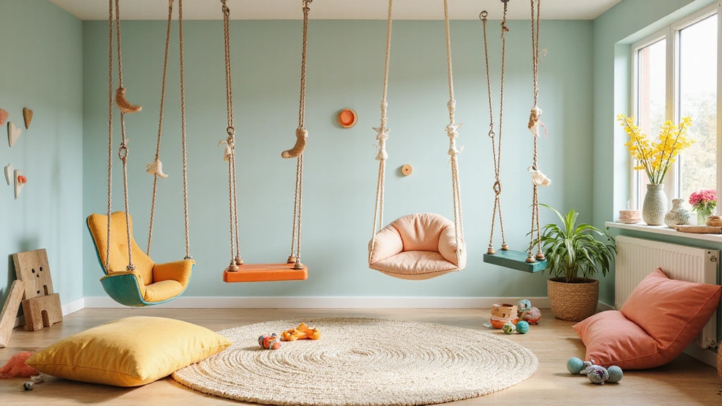 10 Adorable Home Decor Swings for Kids That'll Transform Their Playroom into a Wonderland!