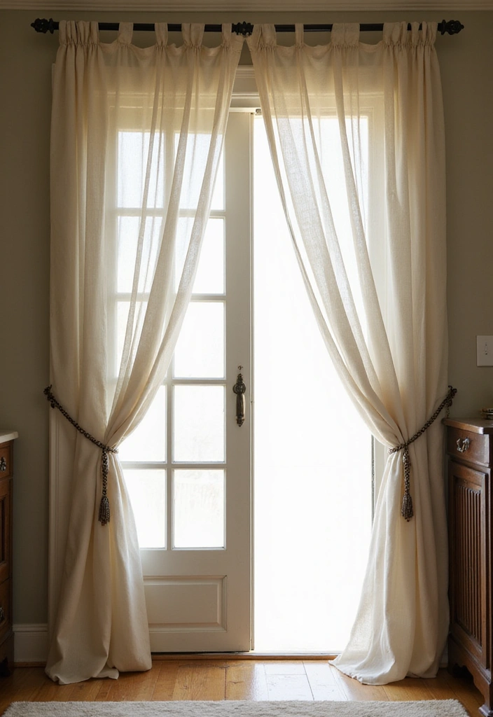 10 DIY Door Frame Hacks That Will Elevate Your Home's Style (Even #3 Is Easy!) - 10. Fabric and Textile Accents
