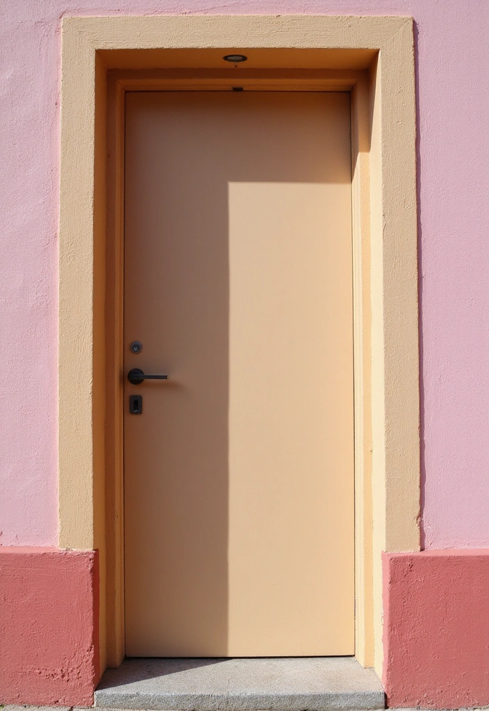 10 DIY Door Frame Hacks That Will Elevate Your Home's Style (Even #3 Is Easy!) - 2. Bold Paint Colors