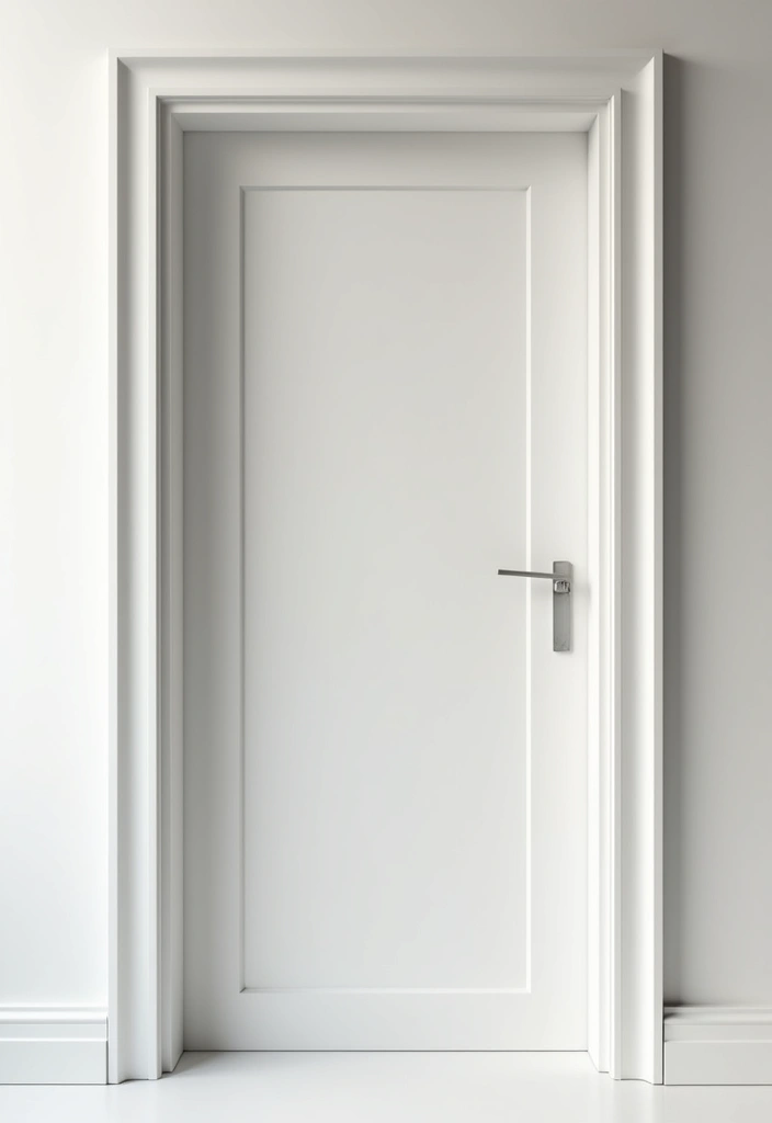 10 DIY Door Frame Hacks That Will Elevate Your Home's Style (Even #3 Is Easy!) - 5. Modern Geometric Shapes
