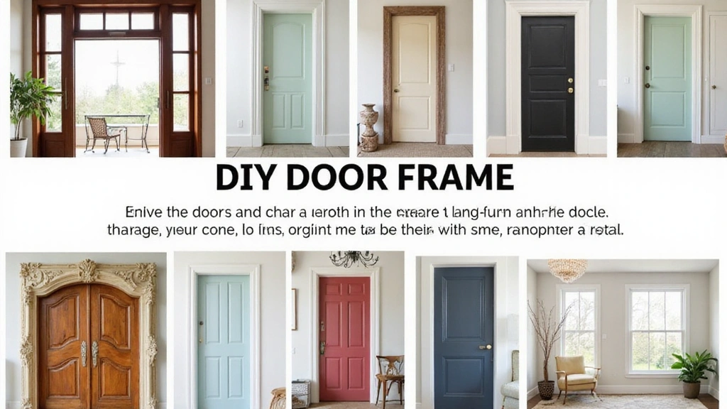 10 DIY Door Frame Hacks That Will Elevate Your Home's Style (Even #3 Is Easy!)