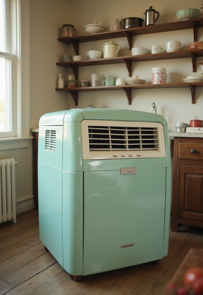 10 Stunning Air Conditioner Designs That Will Elevate Your Home Decor Game! - 2. Vintage Vibes