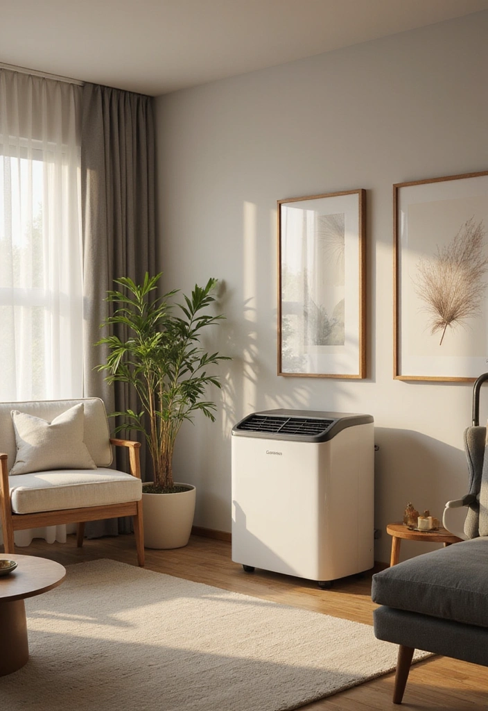 10 Stunning Air Conditioner Designs That Will Elevate Your Home Decor Game! - 5. The Dual Function Unit