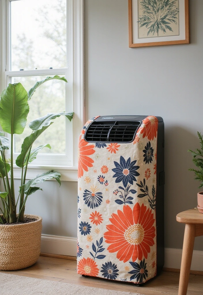 10 Stunning Air Conditioner Designs That Will Elevate Your Home Decor Game! - 9. Customizable Covers