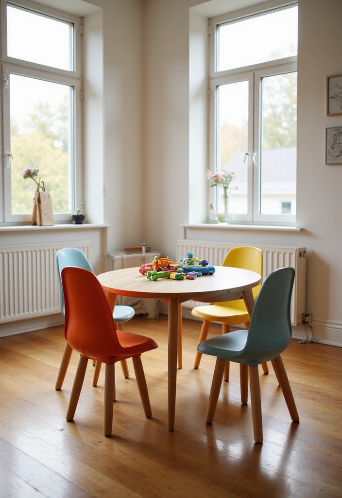 10 Versatile Play Tables for Kids That Double as Storage (You'll Love #3!) - 2. Sleek Dining Play Table