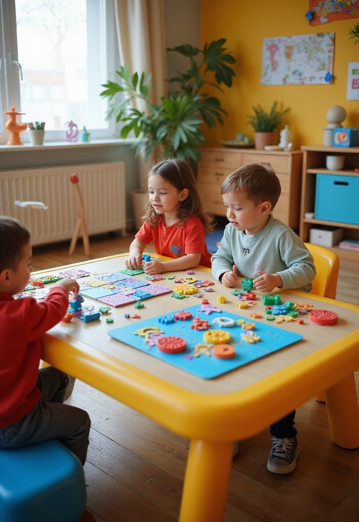 10 Versatile Play Tables for Kids That Double as Storage (You'll Love #3!) - 6. Activity Table with Interactive Features