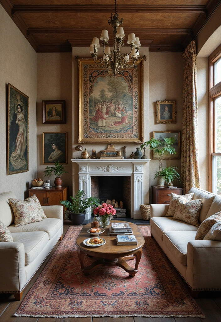10 Vibrant Indian Decor Ideas That Will Add Spice to Your Home (You Can’t Miss #7!) - 9. Elegant Wall Hangings