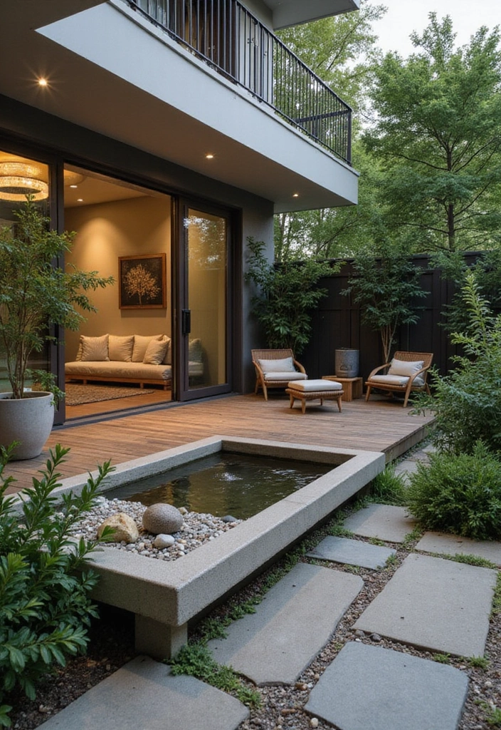 12 Eye-Catching Balcony Patterns That'll Make You Want to Spend All Day Outside! - 9. Zen Spaces