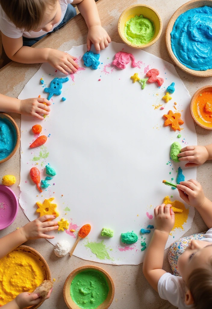 12 Interactive Kids Party Decor Ideas That'll Keep Little Hands Busy! - 10. Play-Dough Creation Corner