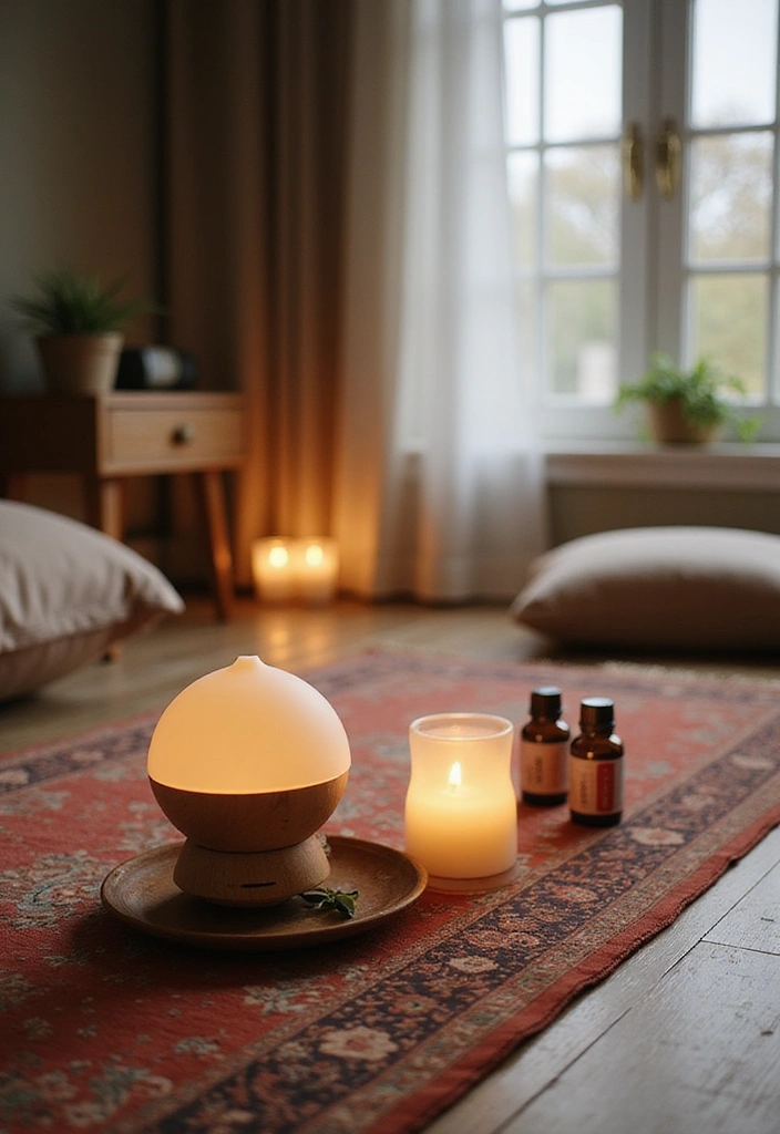 12 Prayer Room Decor Ideas That Will Transform Your Spiritual Space Forever! - 10. Use the Power of Aroma