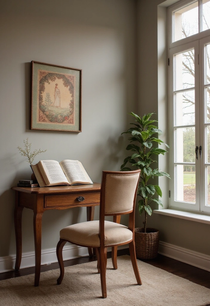 12 Prayer Room Decor Ideas That Will Transform Your Spiritual Space Forever! - 11. Create a Space for Reflection