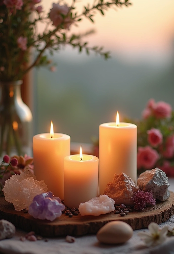 12 Prayer Room Decor Ideas That Will Transform Your Spiritual Space Forever! - 5. Set Up an Altar Space