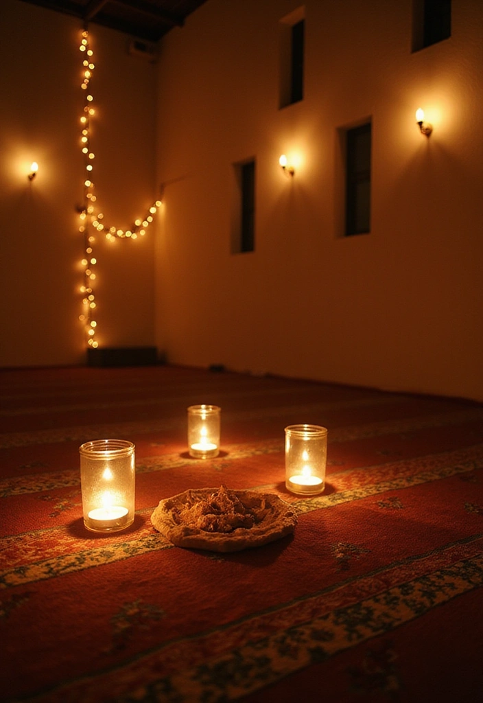 12 Prayer Room Decor Ideas That Will Transform Your Spiritual Space Forever! - 6. Incorporate Soft Lighting