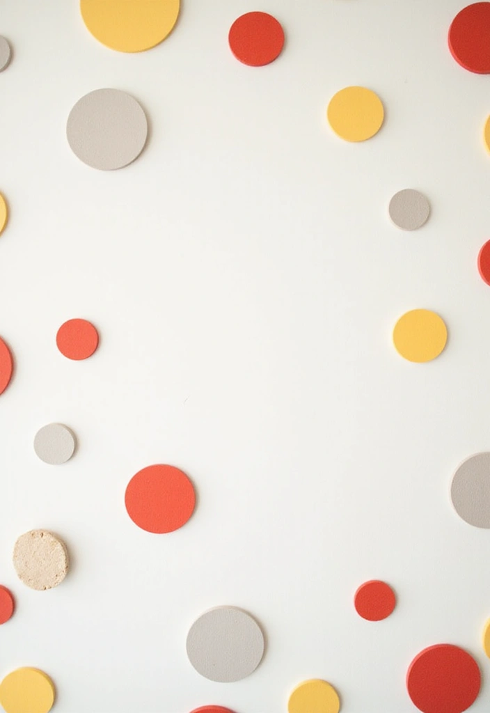 12 Stunning Geometric Wall Color Patterns That Will Transform Your Space (You Won't Believe #5!) - 7. Playful Polka Dots