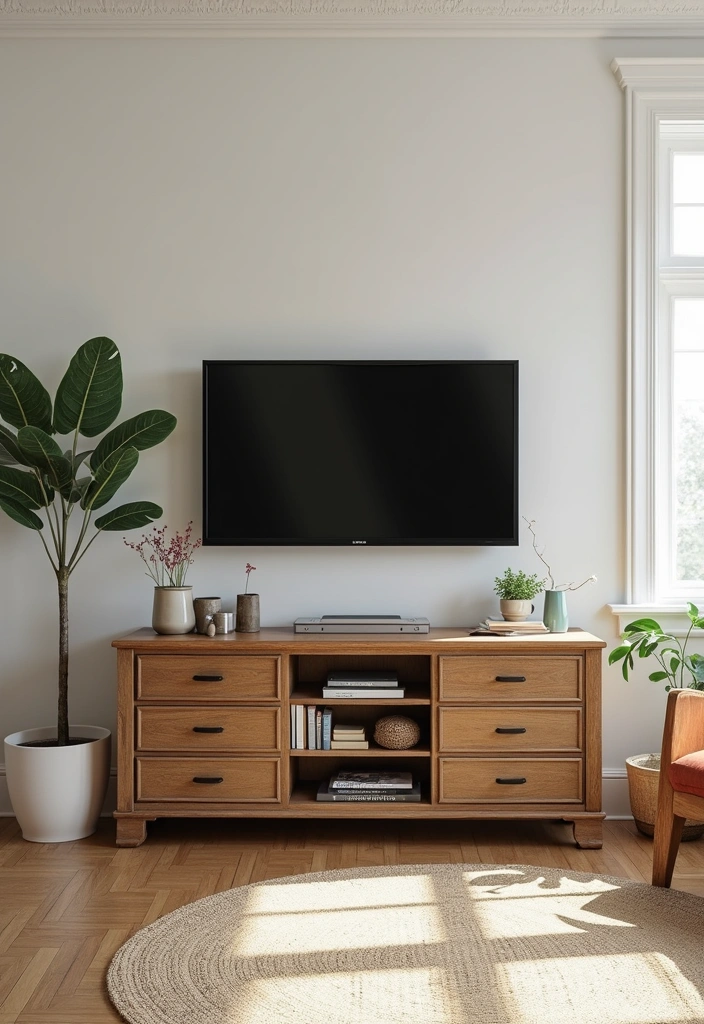 12 Stunning Living Room Storage Ideas That'll Transform Your Space Instantly! - 10. Repurposed Furniture