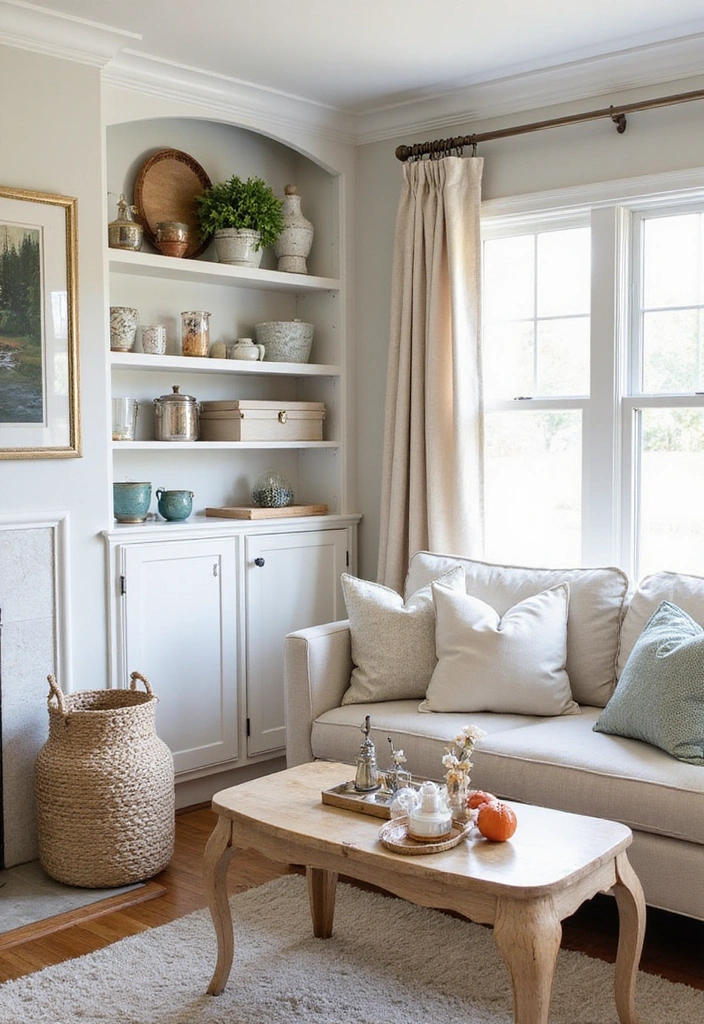 12 Stunning Living Room Storage Ideas That'll Transform Your Space Instantly! - 12. Seasonal Storage Solutions