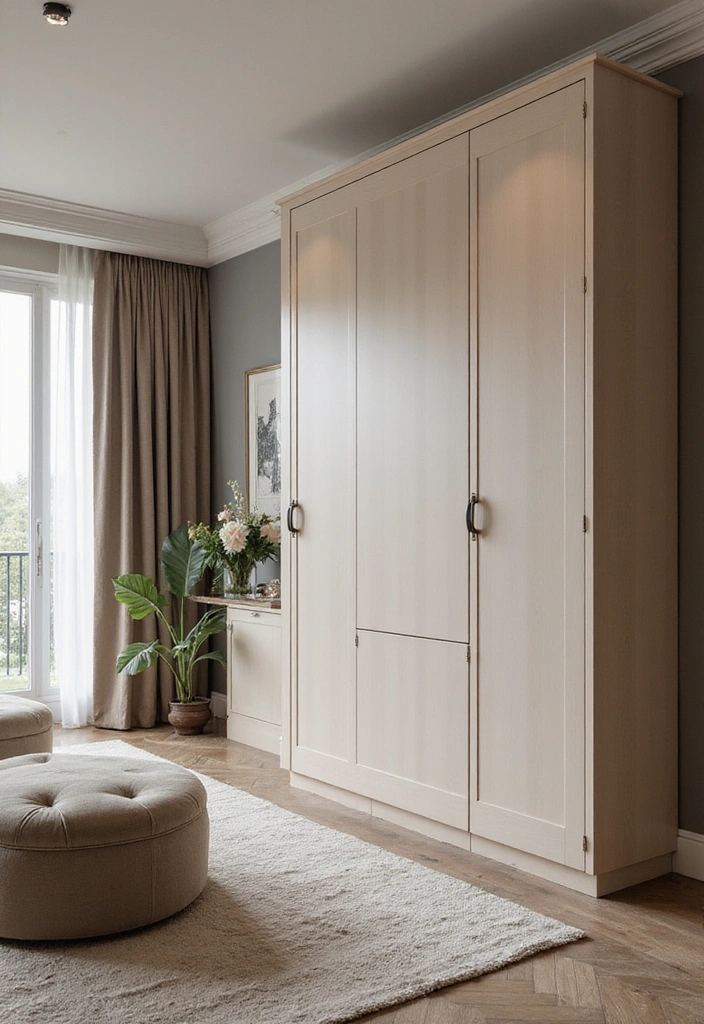 12 Stunning Living Room Storage Ideas That'll Transform Your Space Instantly! - 3. Cleverly Disguised Cabinets