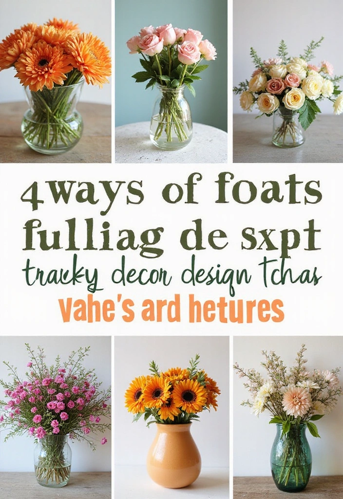 12 Stunning Vase Decor Ideas That’ll Transform Your Home into a Floral Wonderland! - Conclusion