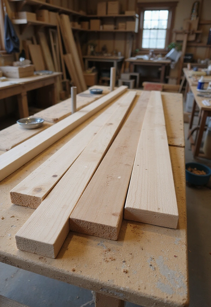 12 Stunning Wall Beam Ideas That'll Transform Your Home into a Rustic Retreat! - 7. DIY Beams for a Personal Touch