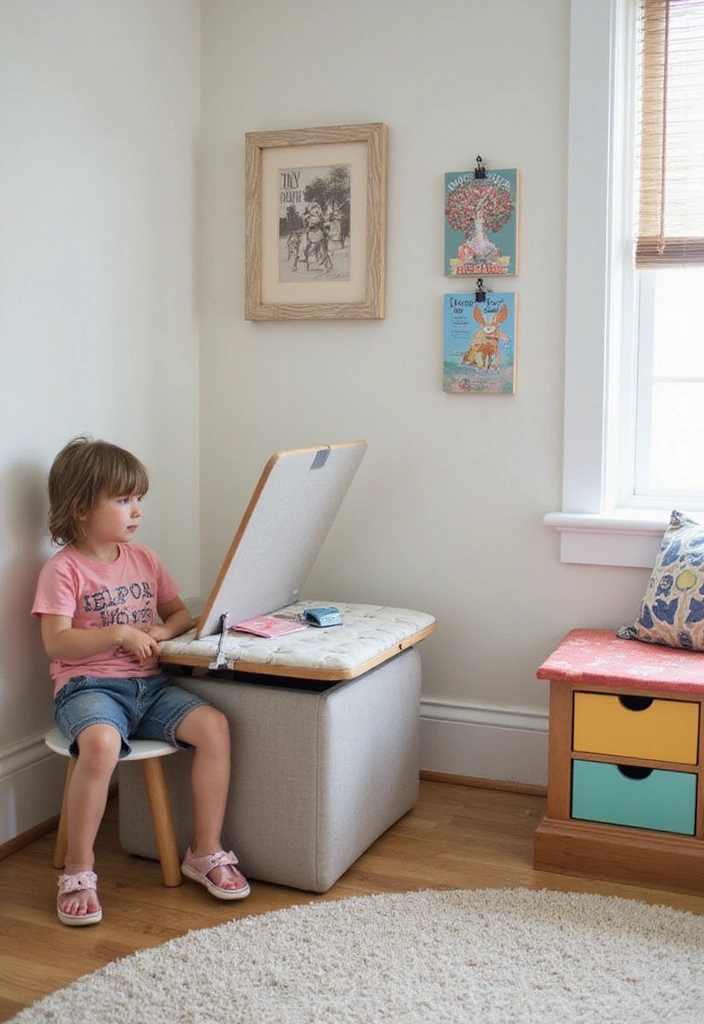 13 Genius Play Space Organization Hacks That'll Keep the Chaos at Bay! - 2. Multi-Functional Furniture