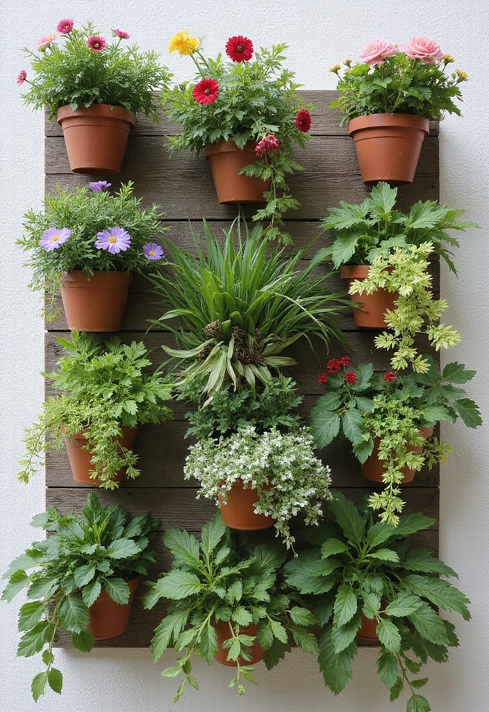 13 Innovative Monsoon Garden Layouts That Maximize Space and Style (Find Your Favorite!) - 1. The Vertical Wonderland